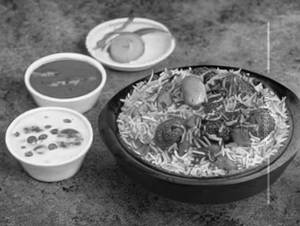 Vegetable biryani