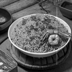 Prawn Triple Schezwan Fried Rice 