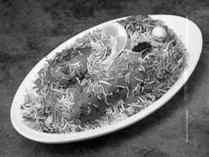 Veg. Hyderabadi Biryani