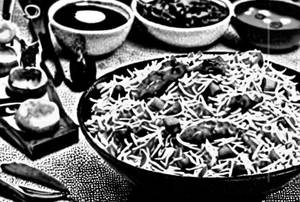 Chicken Singapore Fried Rice 