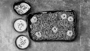 Prawns Hakka Noodles