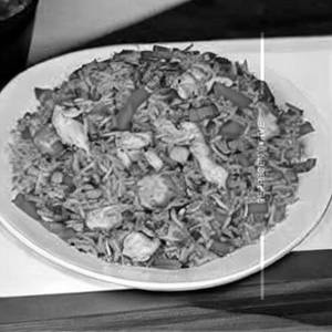 Special Chicken Singapore Fried Rice 
