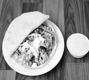 Peri Peri Chicken Shawarma Plate