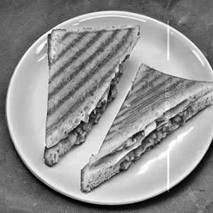 Tomato Omelette Sandwich