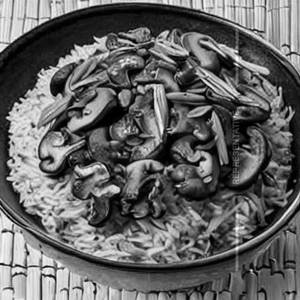 Mushroom Hongkong Rice
