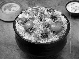 Mushroom Dum Biryani