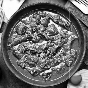 Lamb In Green Garlic Sauce