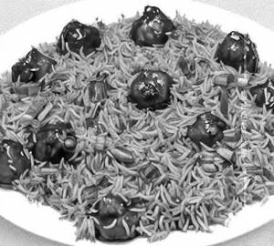 Veg Manchurian Rice