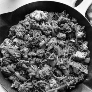 Ground Meat And Vegetables
