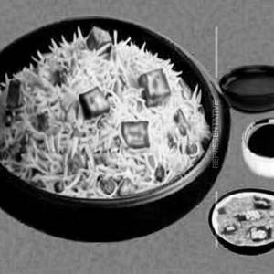 Paneer Triple Fried Rice