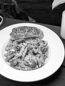 Walnut Almond Pesto Pasta