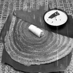 Schezwan sada dosa