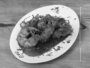 Schezwan Prawn Dry