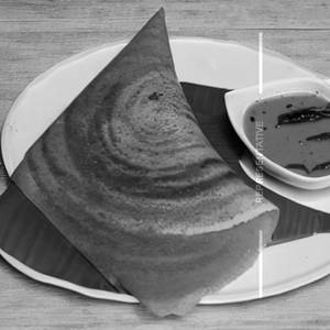 Schezwan Sada Dosa