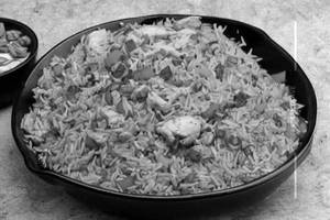 Chicken Burn Garlic Fried Rice 