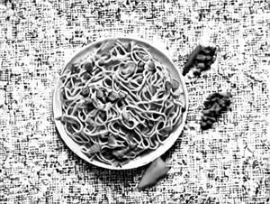Veg Triple Schezwan Noodles 