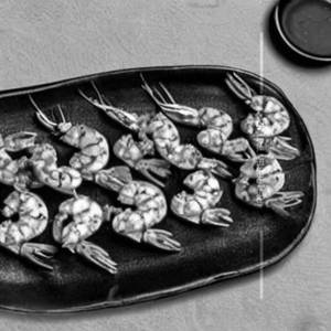 Schezwan Roasted Prawns 