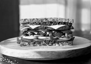 Bbq Pulled Potato Sandwich