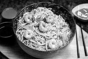 Prawns Hakka Noodles