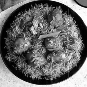 Chicken Manchurian Rice