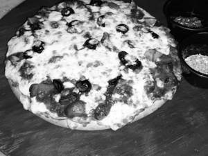 Bbq Mushroom Pizza
