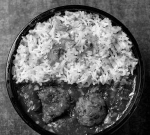 Veg Manchurian Fried Rice