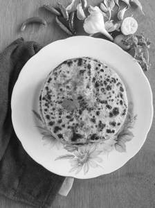 Sattu Paratha (2 Pieces) with aloo chana sabzi