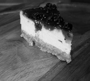 Blueberry Cheese Cake Slice