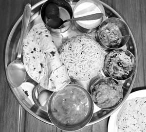 North indian thali