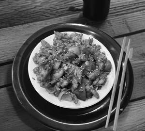 Chilli Sesame Baby Corn