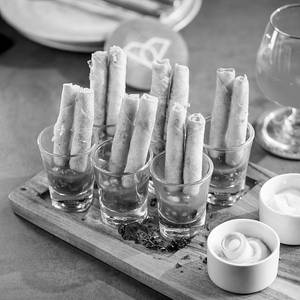 Spinach Cheese Cigar Roll