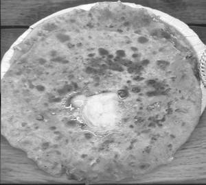 Double Stuffed Aloo Paratha