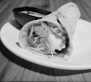 Paneer shawarma roll