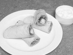 Paneer Malai Tikka Roll (4 Rolls)