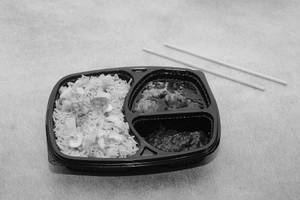 Chicken Manchurian Gravy + Chicken Singapore Fried Rice