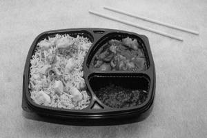 Chicken Chili Gravy + Chicken Chilli Garlic Fried Rice