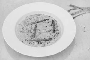 Creamy Saffron & Asparagus Risotto