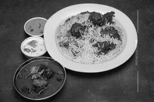 Special mutton  biryani  [ boneless ]