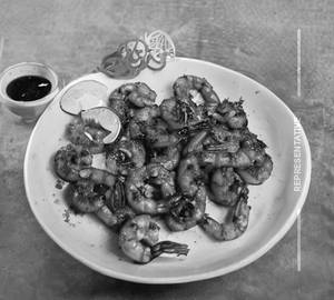 Chilli prawns  [ wet) ]