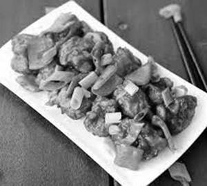 Mushroom Chilli Dry