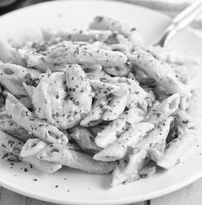 Pasta Alfrado (Penne) (Shrimp)