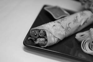 Mutton Seekh Gluten Free Kathi Roll