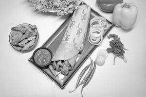 Masala Soya Chaap Gluten Free Kathi Roll