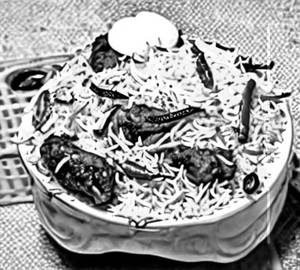 Chicken Biryani Plate