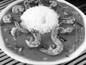 Prawns Thai Curry Green
