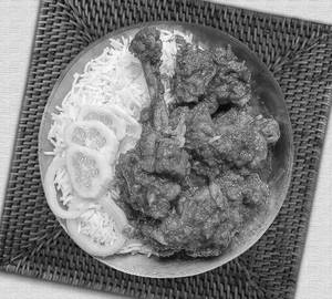 Plain Basmati Rice + Murgir Patla Jhol