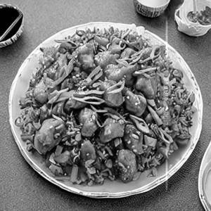 Triple Szechuan Fried Rice Chicken