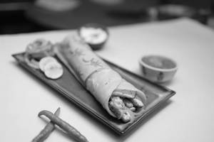 Malai Paneer Gluten Free Kathi Roll