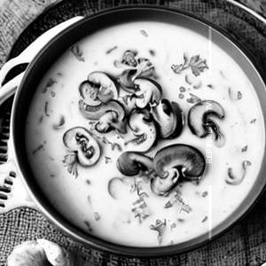 Traditional Mushroom Cream Soup