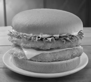Double Deluxe Veg Burger